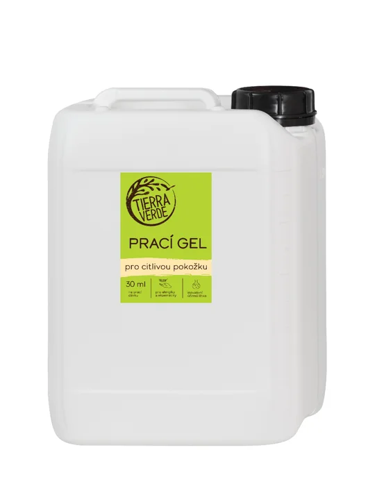Tierra Verde Prací gel pro citlivou pokožku kanystr 5 l