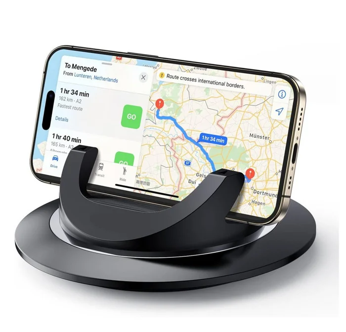 AFKSMILE Handy-Halterung Armaturenbrett Kfz Handyhalter 360° Drehbar Autohalterung, (Handyhalterung Auto, Silikon Universal Car Phone Holder für Smart