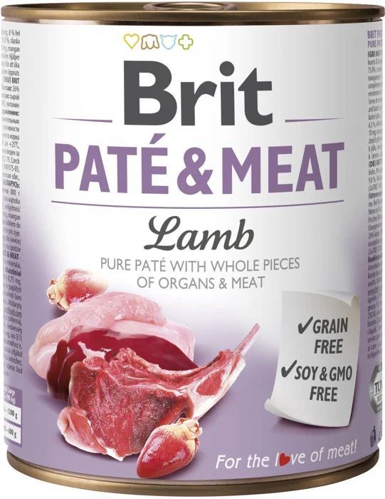 Brit Paté & Meat Lamb 800 g