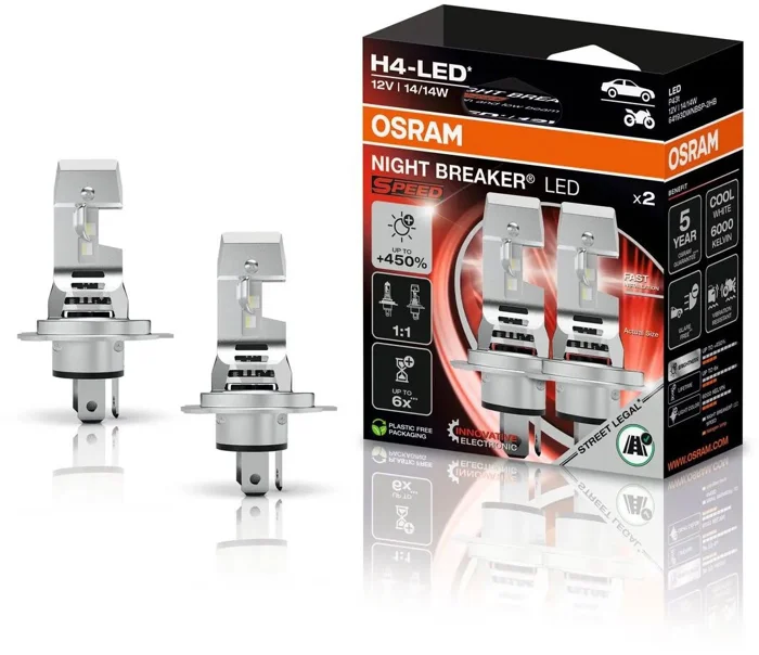 OSRAM Porsche 914 1969 - 1975 E4 1 (HELLA) low / high beam