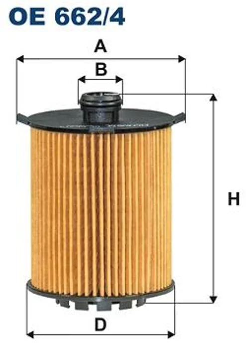 FILTRON Olejový filtr OE 662/4