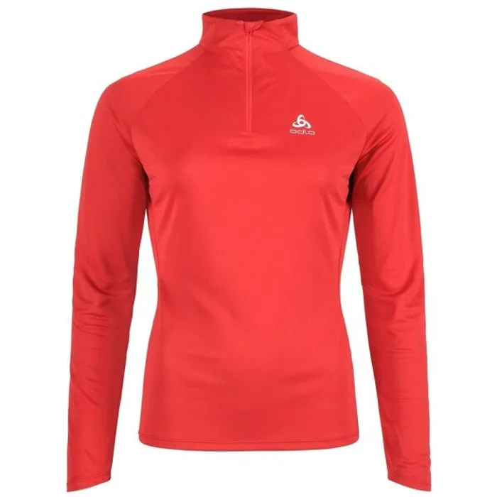 Odlo ESSENTIAL 1/2 ZIP Dámská mikina, červená, velikost