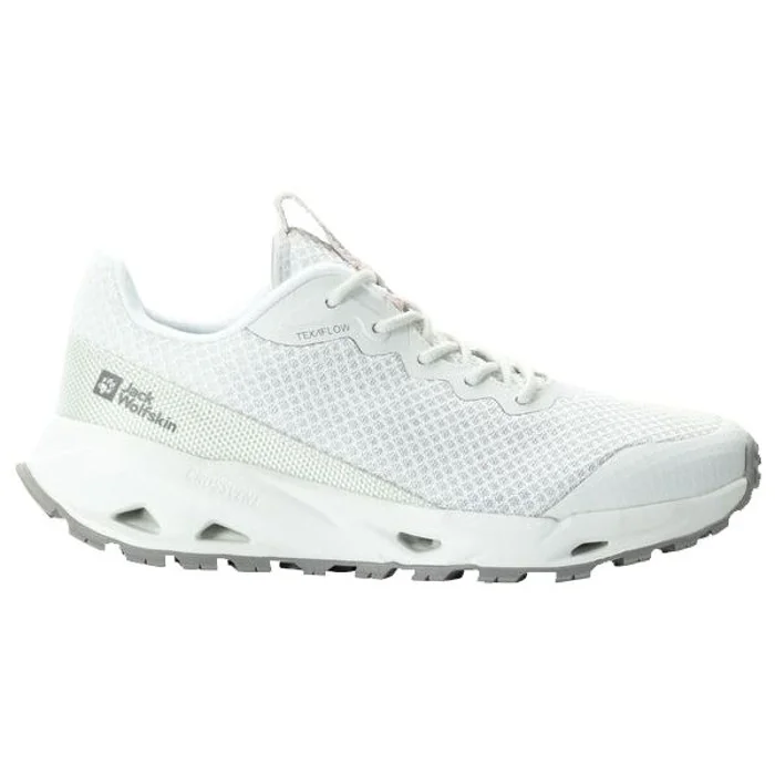 Jack Wolfskin PRELIGHT VENT LOW W Dámské turistické boty, bílá, velikost
