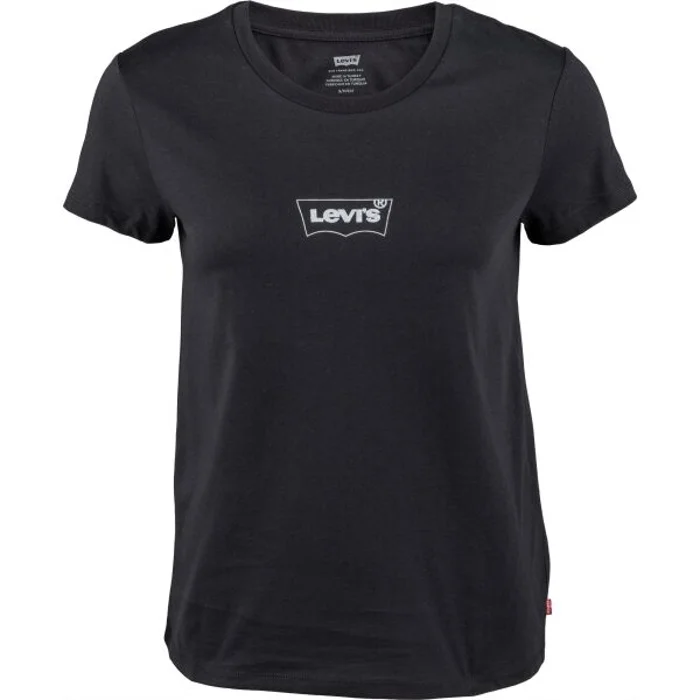 Levi's® CORE THE PERFECT TEE Dámské tričko, černá, velikost