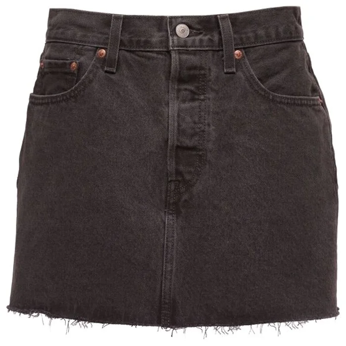 Levi's® ICON Dámská džínová sukně, černá, velikost