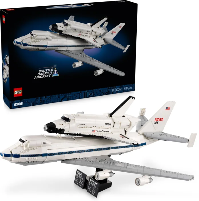 LEGO® Icons 10360 Letadlo pro přepravu raketoplánů