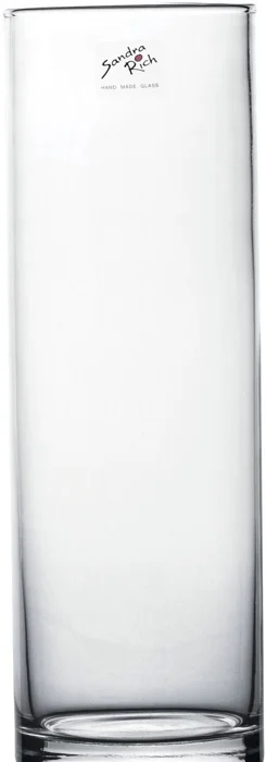 Sandra Rich Cyli Váza skleněná 30 cm, průměr 10 cm