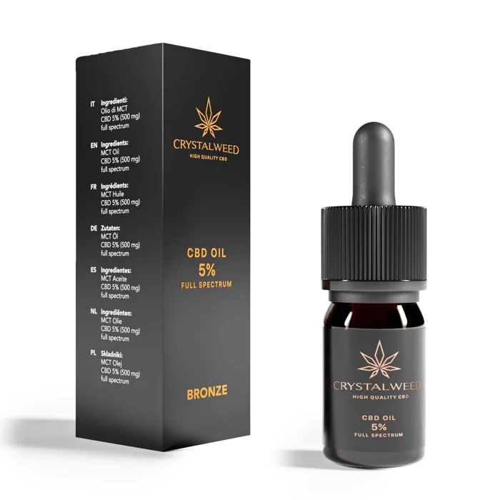 Crystalweed CBD-Öl 5 % Full Spectrum