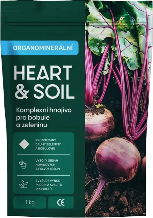 HEART&SOIL Komplexní hnojivo pro bobule a zeleninu 1 kg